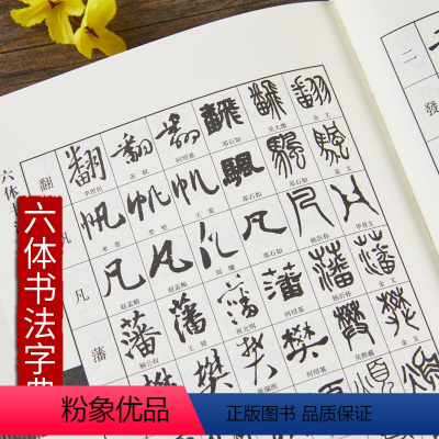 [正版]六体书法常用字字典篆书行书楷书草书隶书金文工具书书籍大全实用书法工具书历代书家墨迹碑刻上海辞书出版社