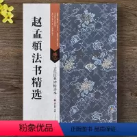 [正版]赵孟頫法书精选 古代经典碑帖善本 尺牍作品集 附碑帖原尺寸拉页挂图归去来辞 不望风采帖书法行书毛笔书法字帖