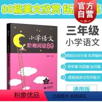 [正版]小学语文阶梯阅读80篇 三年级/3年级 王雅琴 小学生语文阅读训练文课外拓展起步培养阅读兴趣 上海教育出版社