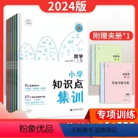 数学知识点集训 一年级上 [正版]2024秋53小学数学知识点集训 5.3小儿郎数学知识点集训二三四五六年级上册数学小学