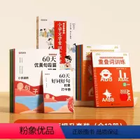 小学语文全面提升套装(全12册) 小学通用 [正版]60天优美句段篇积累小学文学常识字词训练好词好句好训练书记录本基础知