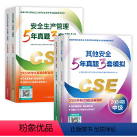 全套4科[其他安全]20套考前模拟+12套真题 [正版]新版中级注册安全师工程师2024年真题试卷全套注安师考试其他化工