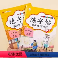 [1年级上+下册]寒假衔接同步练字帖 [正版]一年级二年级练字帖小学生三年级四五六年级字帖上册下册每日一练人教版小学练字