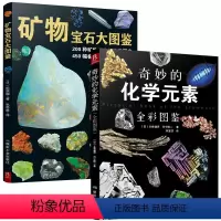 [正版]矿物宝石大图鉴+奇妙的化学元素(全彩图鉴)二本套装自然科学知识图解 化学实验图谱 矿物宝石鉴赏图典 宝石收藏图