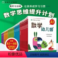 韩国天才教育 数学幼儿园 ABCDE全套 [正版]赠家长指导手册韩国天才教育数学幼儿园数学思维书全脑思维逻辑训练书大班中