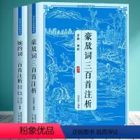 [正版]豪放词婉约词三百首注析辛弃疾李清照诗词初中小学生青少年唐诗宋词元曲古诗词大全鉴赏词典文言文原文译文注释 中国古