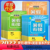 暑假衔接语数英[人教版] 小学三年级 [正版]2022新版实验班暑假衔接一升二升三四五六年级语文数学英语人教苏教北师版春