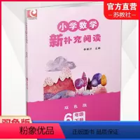 数学新补充阅读 六年级下 [正版]2024春 小学数学新补充阅读 六年级下册 双色版 6下含答案 小学数学课教学参考资料