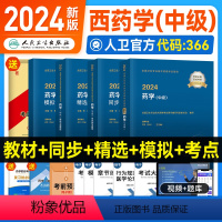 [正版]新版2024人卫版2024年主管药师药学中级考试指导同步练习题集精选习题模拟试卷西药学师全国卫生专业技术资格考