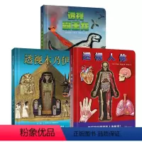 透视系列全3册 [正版]透视木乃伊 科普类书籍百科全书儿童版趣味儿童百科全书木乃伊书籍幼儿百科读物3一6儿童历史百科绘本