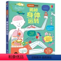 尤斯伯恩看里面 揭秘身体运转 [正版]尤斯伯恩揭秘系列看里面揭秘身体运转儿童翻翻书精装3d立体书6岁以上幼儿百科全书大百