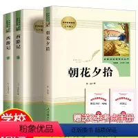 [赠考点] 西游记+朝花夕拾 人教版 [正版]七年级必读课外书老师朝花夕拾鲁迅原著西游记人民教育出版社白洋淀纪事镜花缘湘