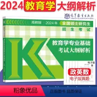 2024心理学大纲解析 [正版] 高教版2024年全国硕士研究生招生考试 心理学学硕专业基础综合考试大纲解析 31