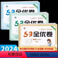 53天天练+53全优卷•语数英•人教版6册 六年级下 [正版]2024春新版 53全优卷六年级上册下册人教版 语文数学英