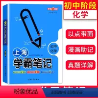 金牌上海学霸笔记 初中化学 初中通用 [正版]2024新钟书金牌上海学霸笔记 初中化学789七八九年级初中学霸笔记化学漫