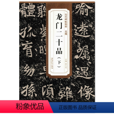 [正版] 北魏龙门二十品下 薛元明主编著作 楷书毛笔字帖 书店图书 安徽美术出版社 书法书籍