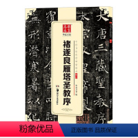 [正版] 字帖 中国书法传世碑帖 楷书05 褚遂良雁塔圣教序 毛笔书法练字帖经典碑帖原帖 成人初学者毛笔字帖