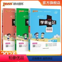 23版学霸笔记[语文+数学+英语]3本套 小学升初中 [正版]小学学霸笔记全套语文数学英语3本小学毕业升学总复习全解教辅