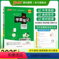 数学 初中通用 [正版]XJ湘教版2025版学霸笔记初中数学公式定律基础知识讲解课堂笔记知识点清单pass绿卡图书七八九