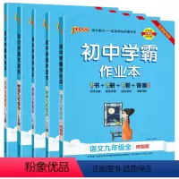 [同步练习]语数英物化5本套 九年级 [正版]五四制鲁教版2023秋初中学霸作业本数学九年级上册下册全套同步练习册pas