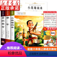 快乐读书吧6年级上册(全3册) [正版]快乐读书吧6年级上册必读课外书全3册 爱的教育 童年 小英雄雨来 小学三四五六年