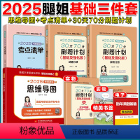 2025腿姐基础3件套[] [正版]腿姐2025考研政治基础三件套 陆寓丰考点清单思维导图30天70分刷题计划