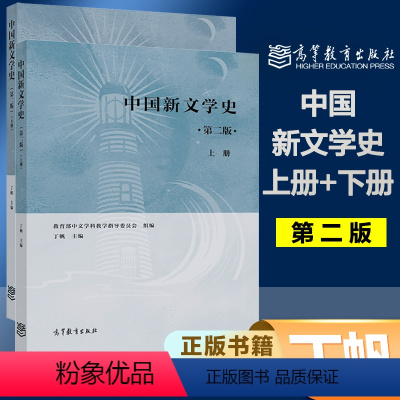 中国新文学史 第二版 上下册 [正版]高教现代汉语 沈阳 郭锐