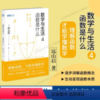 [正版]出版社数学与生活4 函数是什么 远山启著 理解函数学懂数学之美什么是数学分析书籍数学手册数学分析数学与生活原