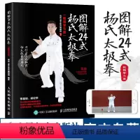 [正版]图解24式杨氏太极拳 视频学习版 杨氏 零基础 正宗 二十四式 武术 叶问咏春拳