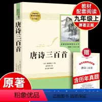 唐诗三百首-人民教育出版社 [正版]唐诗三百首人民教育出版社九年级上册原著全集完整无删减版初三人教版世界名著课外书唐诗宋
