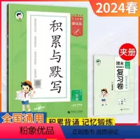 [一年级下册]53基础练积累与默写 小学通用 [正版]2024版53小学基础练语文积累与默写一二三四年级五六年级下册上册