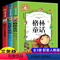 [全3册]稻草人+格林童话+安徒生童话 注音版 [正版]全3册稻草人+格林童话+安徒生童话 注音版 三年级上册课外书小学