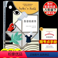 苏菲的世界 [正版]苏菲的世界 原著 八年级下册课外书籍 乔斯坦贾德文学巨著风靡世界的哲学启蒙入门外国文学经典 考点