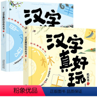 汉字真好玩机关书全2册(套装) [正版]汉字真好玩机关书全套2册上下 3-6-7-8岁幼小衔接学前汉字识字启蒙幼儿园中大