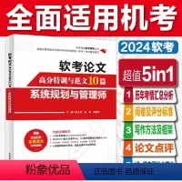 [正版]软考论文高分特训及范文10篇 系统规划与管理师 薛大龙 软考**全国计算机技术与软件专业技术资格考试系统规划管