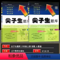 语数 六年级上 [正版]2024秋 尖子生题库六年级语文数学上册全2本人教版小学生同步提分题库6年级教辅RJ版 辽宁教