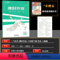 历史 八年级/初中二年级 [正版]2024春一飞冲天课时作业八年级历史下册 8年级下同步训练初中同步课时练八年级历史下册