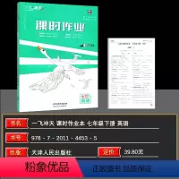 英语 七年级/初中一年级 [正版]2024春版天津版 一飞冲天课时作业七年级英语下册 英语7年级下同步训练 初中同步课时