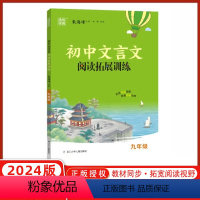 文言文于阅读 九年级/初中三年级 [正版]2024版通成学典初中文言文阅读拓展训练九年级通用版初三上下册语文文言文专项拓