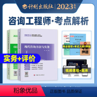 [正版]备考2024计划社咨询工程师执业资格考试考点解析项目决策分析与评价现代咨询方法与实务2022年版全国咨询师投资