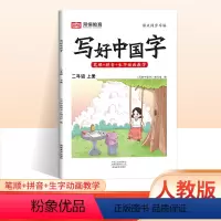 [2年级上册]写好中国字 小学通用 [正版]写好中国字字帖1-6年级上下册人教版语文同步课课练一二三四五六年级小学生练字