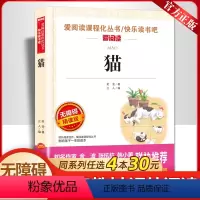 猫 [正版]猫老舍著书爱阅读语文七年级课外书必读4-6年级七八九年级初中生儿童文学书籍6-12-15岁非注音世界名著