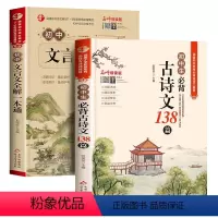 [全2册]初中生必背古诗文+文言文全解一本通 初中通用 [正版]2023新版初中必背古诗文138篇和文言文全解一本通人教