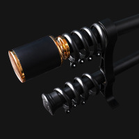 曼华达铝合金窗帘轨道罗马杆QSM-3567