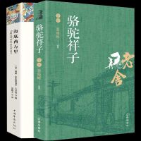 骆驼祥子+海底两万里-[2本] 骆驼祥子海底两万里正版赠知识考点老舍七年级初中生课外阅读书籍