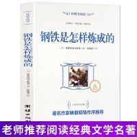 单本]钢.铁 八年级下册必读名著傅雷家书钢铁是怎样炼成的原著正版书籍