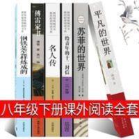 八年级必读全套 八年级傅雷家书名人传平凡的世界苏菲的给青年的十二封信初二下册