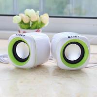 白配绿 普通(电脑手机插线版) 逸致A1 电脑低音炮笔记本迷你音响台式家用重低音炮手机小音响