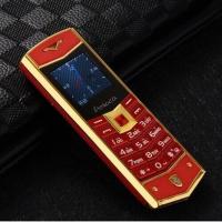 红色 卡片手机超薄款直板老人机学生手机大声音移动4G双卡双待迷你手机