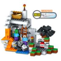 山洞 默认 兼容乐高我的世界积木拼装男女孩子村庄房子5-6-8岁玩具节目礼物